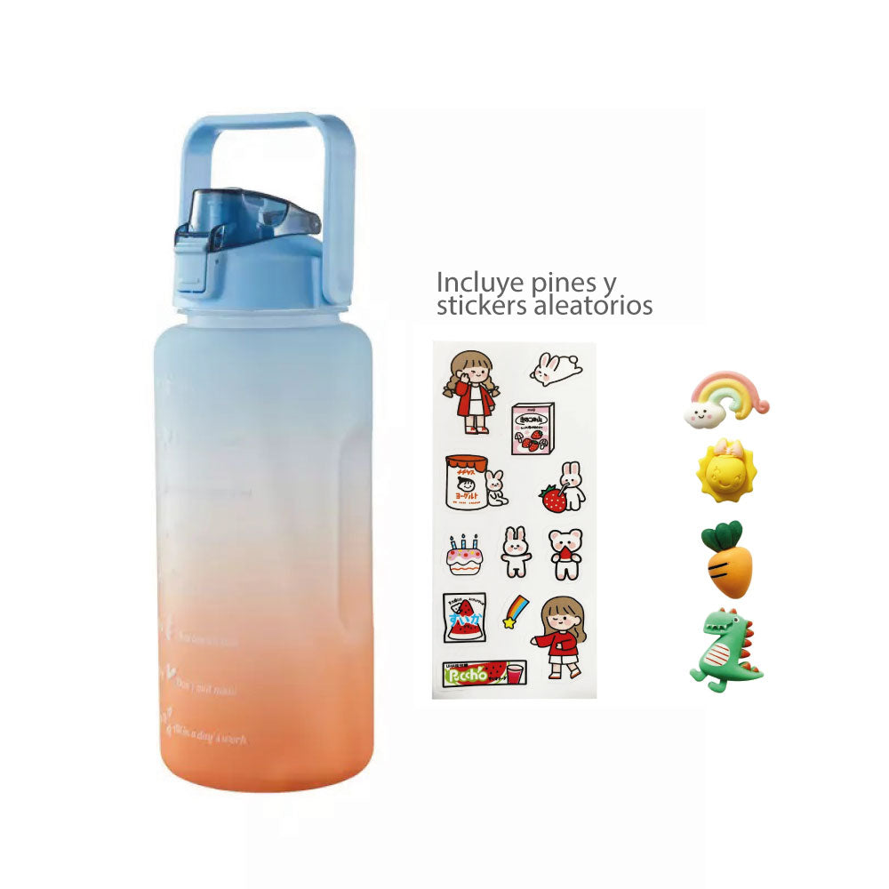 Termo Motivacional de 2 litros personalizable