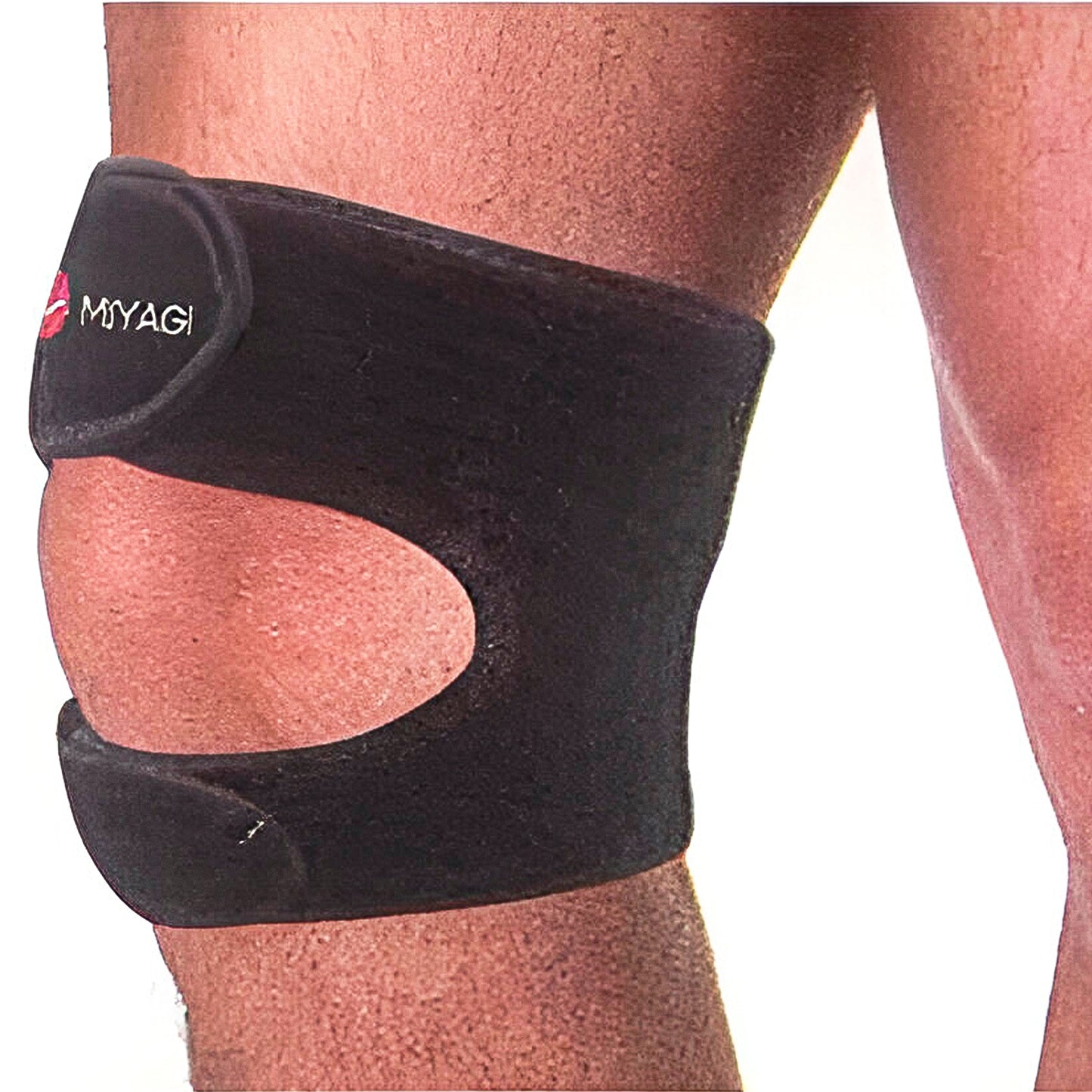 Soporte de Rodilla Doble Rotula Neopreno Ortopedico Miyagi M7002