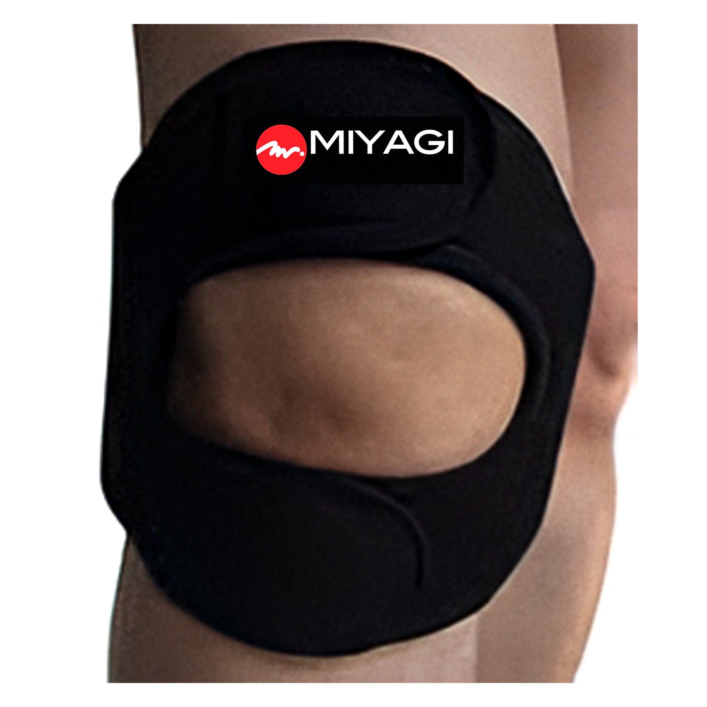 Soporte de Rodilla Doble Rotula Neopreno Ortopedico Miyagi M7002