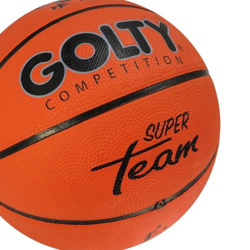 Balón Baloncesto Golty Competencia Super Team N.7 Competition Caucho - T670359 - Sportida