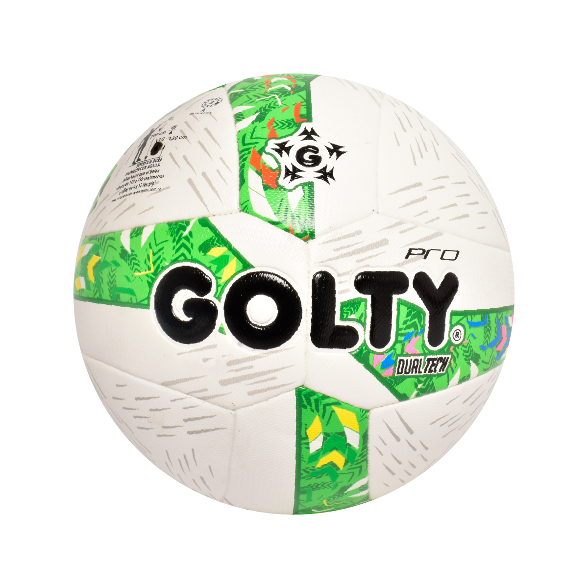 Balón de Fútbol Profesional Golty N.5 Dualtech II