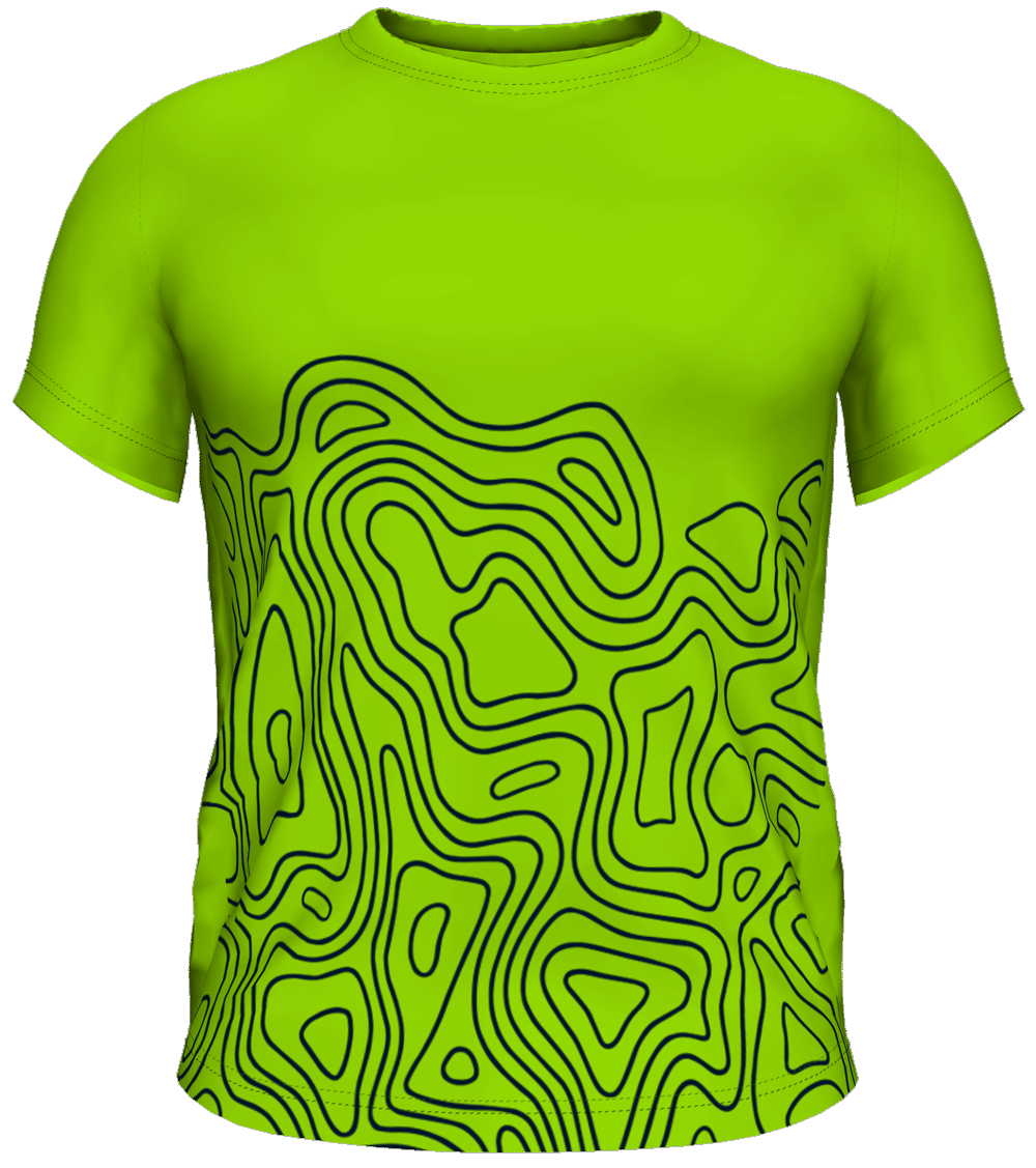 Camiseta Deportiva Competitiva Diseño Colmena