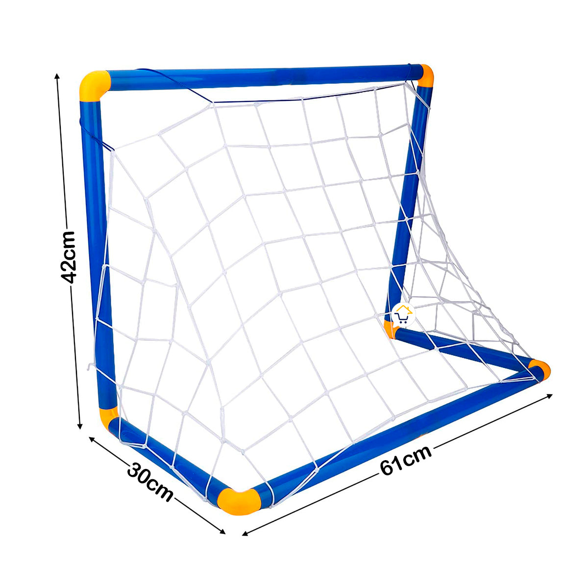 Portería Fútbol Niños Armable Mini Arco Balón Inflador DQ12