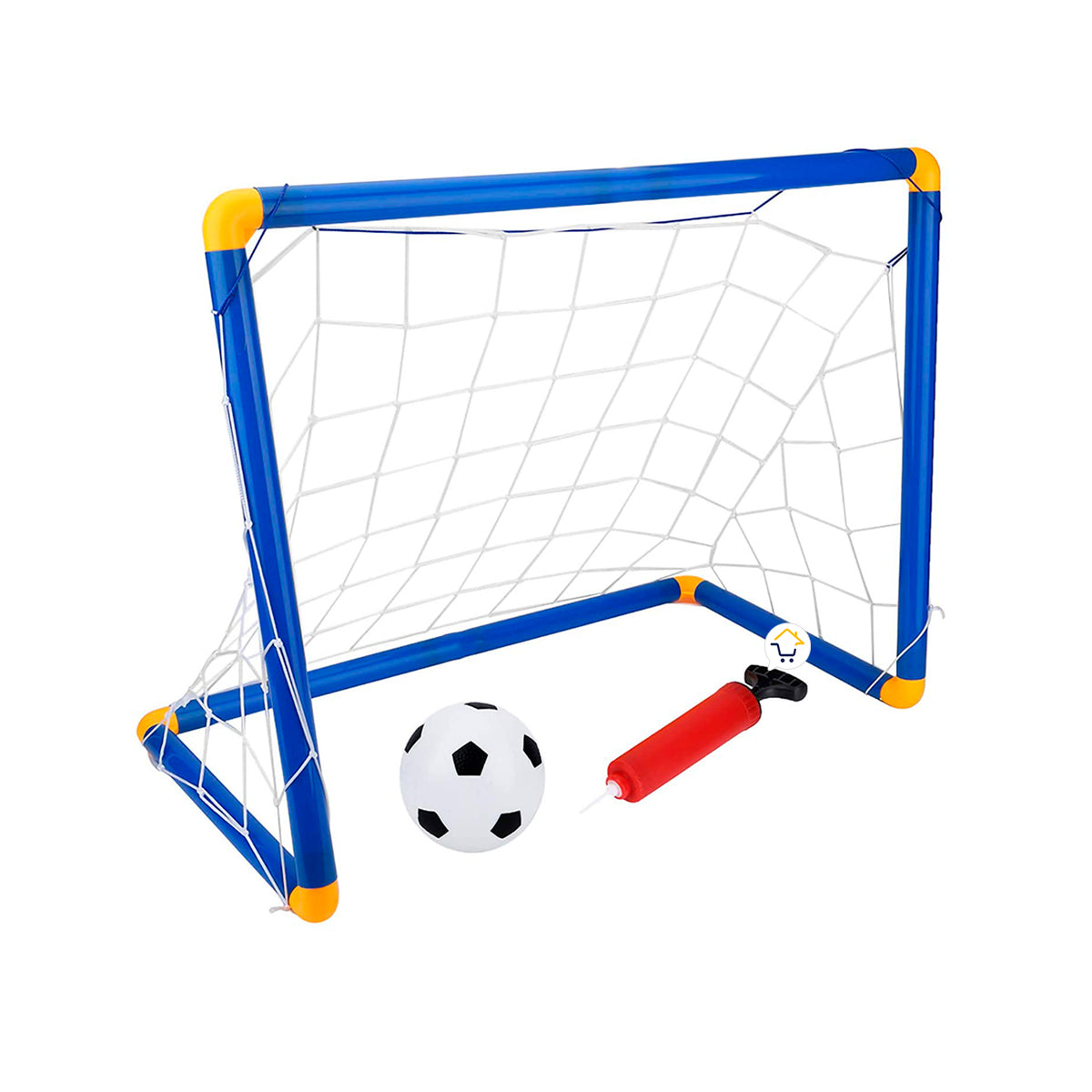 Portería Fútbol Niños Armable Mini Arco Balón Inflador DQ12