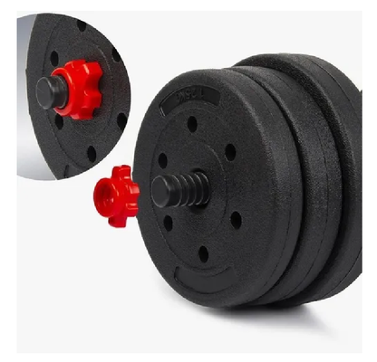 Mancuernas Pesas Termoforrada 30kg 60lb Antideslizante Barr