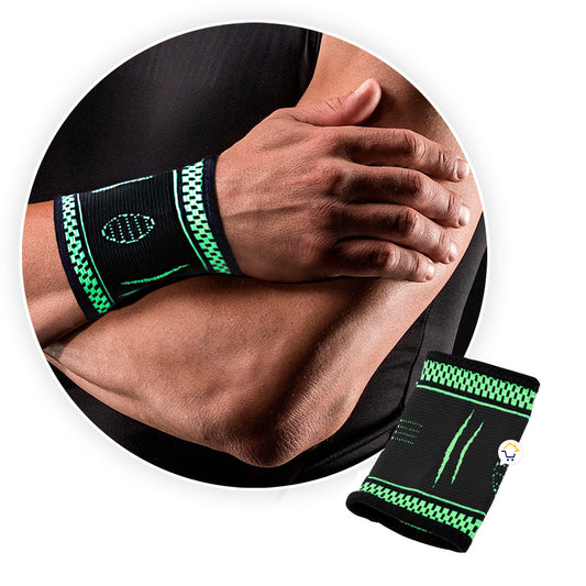 Muñequera Elástica Deportiva Protección Ejercicio Gimnasio 7702