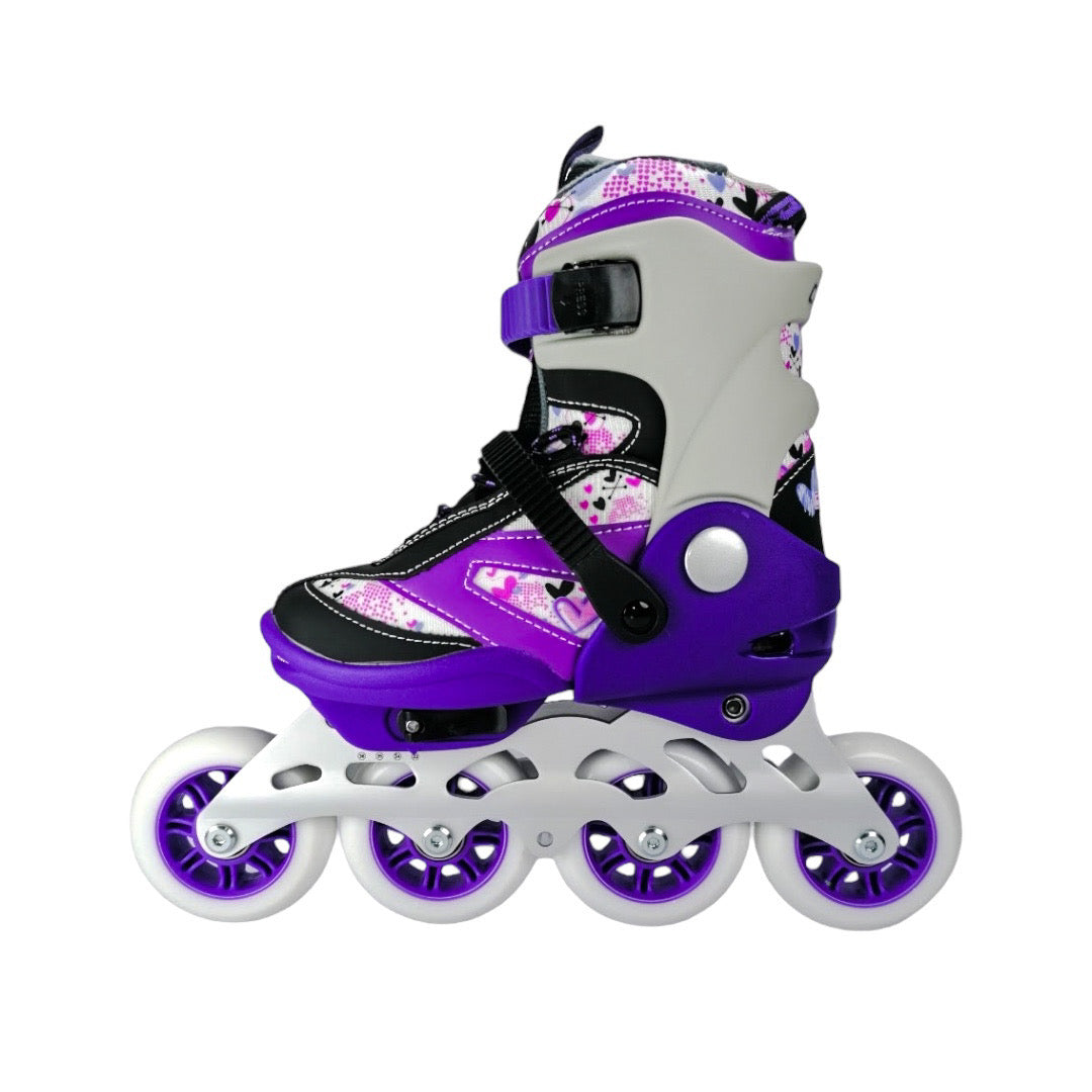 Patines en línea Semiprofesionales Canariam Speed Way con Casco Basic