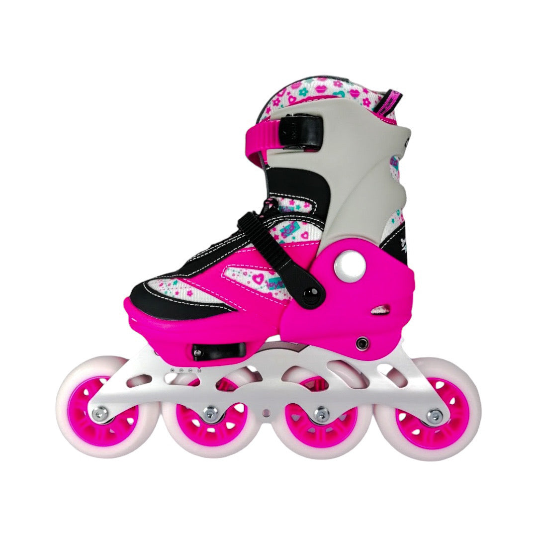 Patines en línea Semiprofesionales Canariam Speed Way con Casco Basic